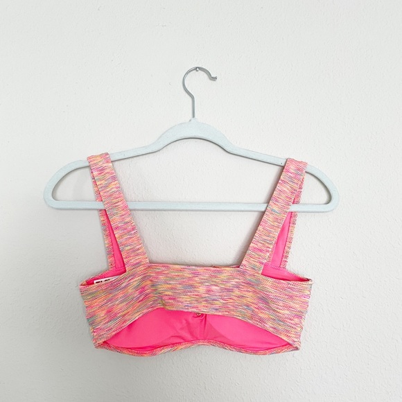 Aerie multi color bandeau swim top small - Picture 2 of 8